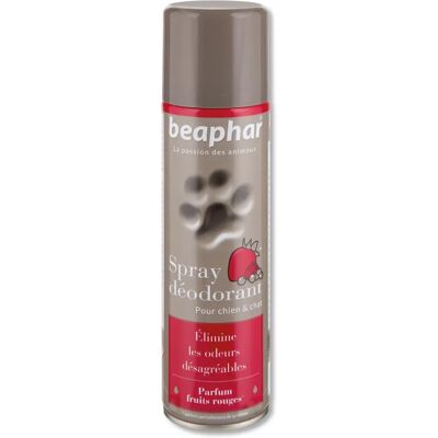 Spray Déodorant Beaphar - Fruits rouges - 250ml - Publicité Spray Déodorant Beaphar - Fruits rouges - 250ml - Publicité