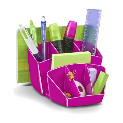 CEP Pink Stifthalter - 7 Fächer - Schreibtisch-Organizer CEP Pink Stifthalter - 7 Fächer - Schreibtisch-Organizer
