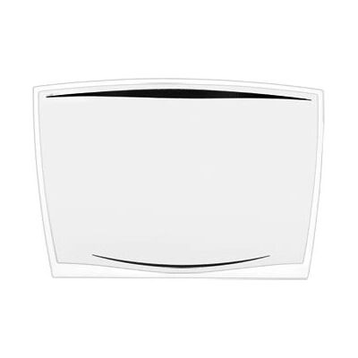 Alfombrilla de escritorio de PVC Ice Black CEP - Transparente Negro 65.6x44.8cm Alfombrilla de escritorio de PVC Ice Black CEP - Transparente Negro 65.6x44.8cm