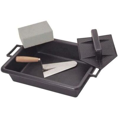 Unknown - Mason Set - Acier - 10L - Coffret d'outils DIY - Publicité Unknown - Mason Set - Acier - 10L - Coffret d'outils DIY - Publicité