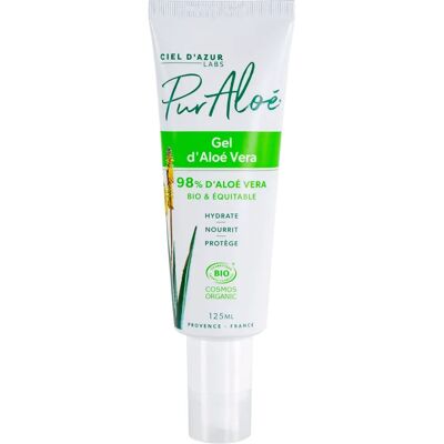 Gel de Aloe Vera Orgánico Pur Aloe - Hidratante y Calmante - 125ml Gel de Aloe Vera Orgánico Pur Aloe - Hidratante y Calmante - 125ml