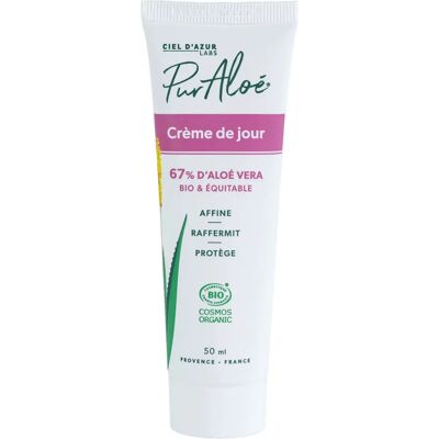 Organisk aloe vera dagkräm - Hydraterar, Reparerar & Skyddar Organisk aloe vera dagkräm - Hydraterar, Reparerar & Skyddar