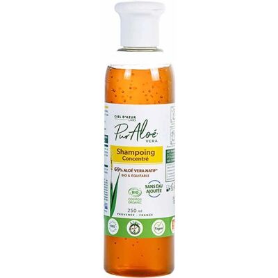 Champú Orgánico Aloe Vera Pur'Aloe - Para cabello sensible y graso - 250ml Champú Orgánico Aloe Vera Pur'Aloe - Para cabello sensible y graso - 250ml