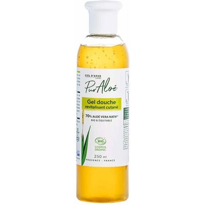 Gel Douche Aloé Vera Bio - 70% Aloe Vera - 250 ml - Publicité Gel Douche Aloé Vera Bio - 70% Aloe Vera - 250 ml - Publicité