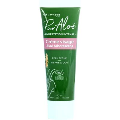 Crema Facial e Cuello Hidratante Pur Aloé - Orgánica 50ml Crema Facial e Cuello Hidratante Pur Aloé - Orgánica 50ml