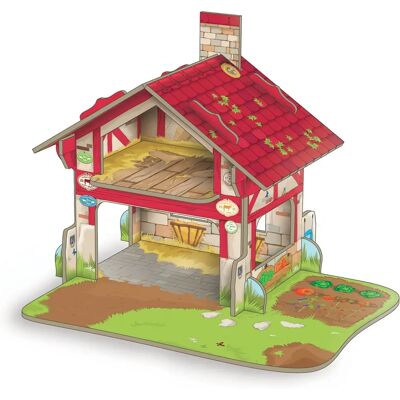 Figurine Collectible PAPO 33108 - Scène à la Ferme Figurine Collectible PAPO 33108 - Scène à la Ferme