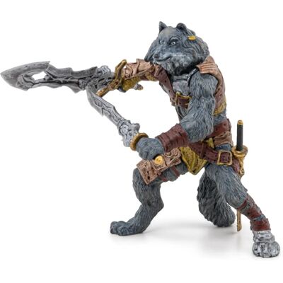 Figurine de loup mutant PAPO - Monde Fantastique - 36029 Figurine de loup mutant PAPO - Monde Fantastique - 36029