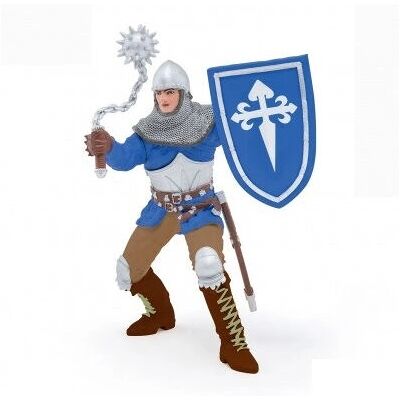 Papo Ritter mit Streitkolben - Kinderspielzeug - Unisex - Silber/Blau Papo Ritter mit Streitkolben - Kinderspielzeug - Unisex - Silber/Blau
