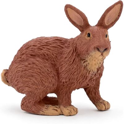Papo Brauner Hase Spielzeugfigur - Kinder Bauernhof Tier Papo Brauner Hase Spielzeugfigur - Kinder Bauernhof Tier