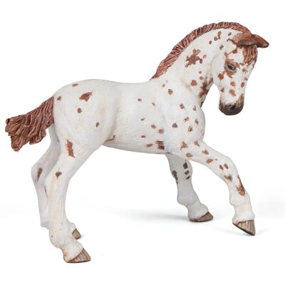 Papo Ruskea Appaloosa varsa - Keräilyfiguuri Papo Ruskea Appaloosa varsa - Keräilyfiguuri