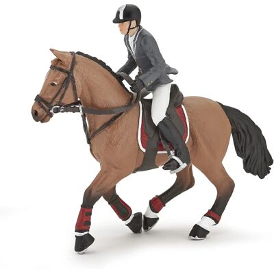 Papo Competition horse with rider Papo Competition horse with rider