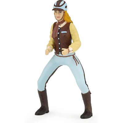 Papo Figurine Jouet Cavalière à la Mode bleue (52009) Papo Figurine Jouet Cavalière à la Mode bleue (52009)