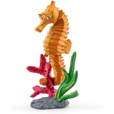 Figurine de jouet hippocampe Marine Life Papo - 56051 - Unisexe - Orange Figurine de jouet hippocampe Marine Life Papo - 56051 - Unisexe - Orange