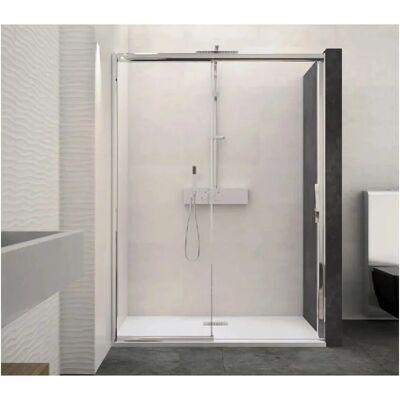KINEDO - PA649BTNEG - Profils aluminium blancs - Shower enclosure - Publicité KINEDO - PA649BTNEG - Profils aluminium blancs - Shower enclosure - Publicité