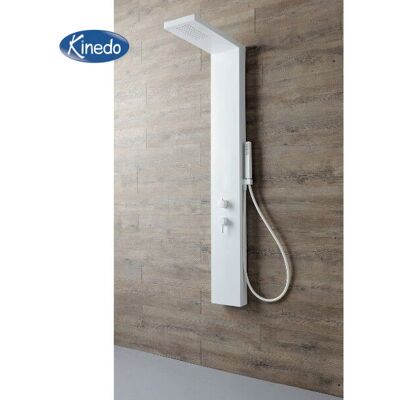 Colonne de douche Aquastyle blanche thermostatique - Publicité Colonne de douche Aquastyle blanche thermostatique - Publicité