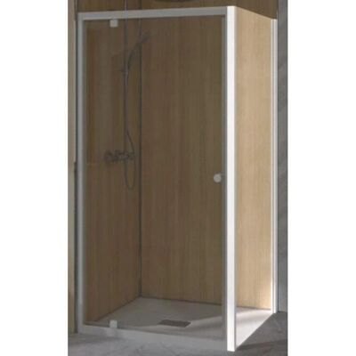 Paroi de Douche Kinedo Supra - 80cm Large, 190cm Hauteur, Profil Blanc - Publicité Paroi de Douche Kinedo Supra - 80cm Large, 190cm Hauteur, Profil Blanc - Publicité