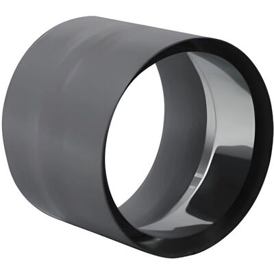 Tolerie Emaillee Nantaise - D.153 - Conector de tubería - Negro mate Tolerie Emaillee Nantaise - D.153 - Conector de tubería - Negro mate