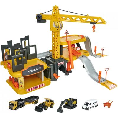 Majorette Creatix Construction + 5 Volvo-fordon Majorette Creatix Construction + 5 Volvo-fordon