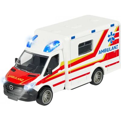 Majorette Mercedes-Benz Sprinter Ambulance - Speelgoedauto met licht en geluid Majorette Mercedes-Benz Sprinter Ambulance - Speelgoedauto met licht en geluid
