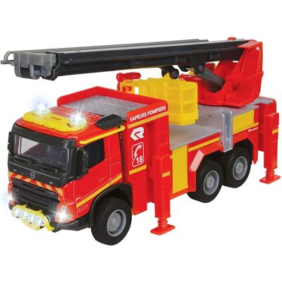 Camion de Pompiers Majorette Volvo - 19cm avec Lumière et Son - Camion de Pompiers Camion de Pompiers Majorette Volvo - 19cm avec Lumière et Son - Camion de Pompiers