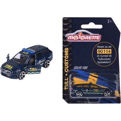 Majorette Volvo V90 Tull Customs Malli Auto - Keräilyauto yli 3-vuotiaille Majorette Volvo V90 Tull Customs Malli Auto - Keräilyauto yli 3-vuotiaille