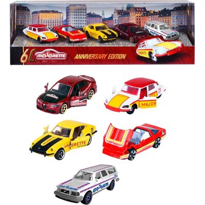 Majorette Pack Cadeau Anniversaire (5 pcs) - Publicité Majorette Pack Cadeau Anniversaire (5 pcs) - Publicité