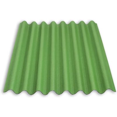 Lastra di Copertura Onduline Verde - 100x76cm - 2,6mm - Easyline Lastra di Copertura Onduline Verde - 100x76cm - 2,6mm - Easyline