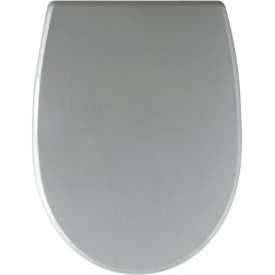 Gelco 707548 Siège WC Argent Fermeture Douce - Siège de WC - Publicité Gelco 707548 Siège WC Argent Fermeture Douce - Siège de WC - Publicité