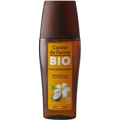 Corine De Farme Huile Solaire en Spray - Accélère le bronzage, Nourrit la peau, Résistant à l'eau - Publicité Corine De Farme Huile Solaire en Spray - Accélère le bronzage, Nourrit la peau, Résistant à l'eau - Publicité