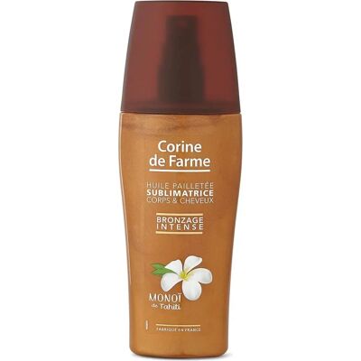 Olej Corine De Farme - Opalenizna, Monoï Tahiti, Satynowa Skóra Olej Corine De Farme - Opalenizna, Monoï Tahiti, Satynowa Skóra