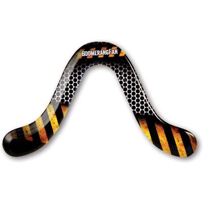 Boomerang Fan Street - Boomerang en multiplex de haute qualité pour droitier - Publicité Boomerang Fan Street - Boomerang en multiplex de haute qualité pour droitier - Publicité