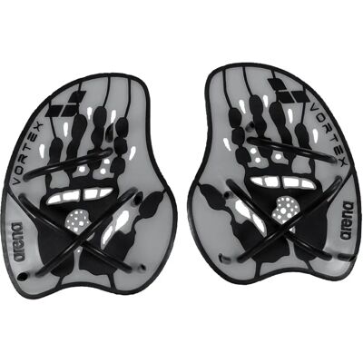 Arena Vortex Evolution Hand Paddle - Fekete, Ezüst L - Úszóedző segéd Arena Vortex Evolution Hand Paddle - Fekete, Ezüst L - Úszóedző segéd
