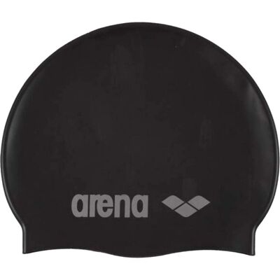 Arena Klassisk Silikon Junior Cap - Svart - Svømmehette Arena Klassisk Silikon Junior Cap - Svart - Svømmehette
