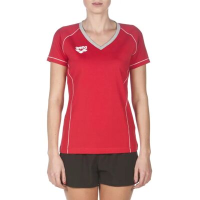Arena Dam T-Shirt Röd - T-Shirt Arena Dam T-Shirt Röd - T-Shirt