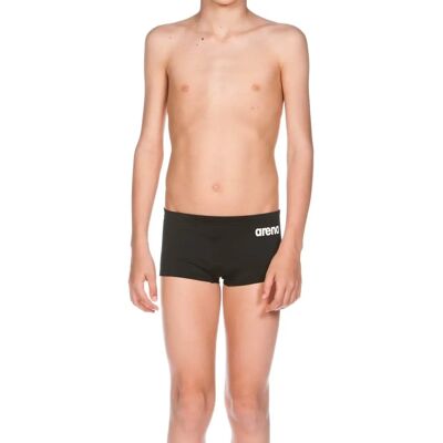 Arena Boys Solid Junior Swim Shorts - Black/White - Swim Shorts Arena Boys Solid Junior Swim Shorts - Black/White - Swim Shorts