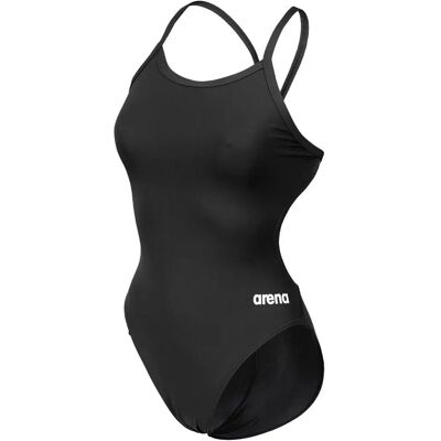 Arena Team Challenge Back One Piece - nero/bianco Arena Team Challenge Back One Piece - nero/bianco