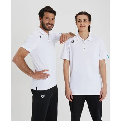 Polo Arena Team Solid Weiß - T-Shirt Polo Arena Team Solid Weiß - T-Shirt