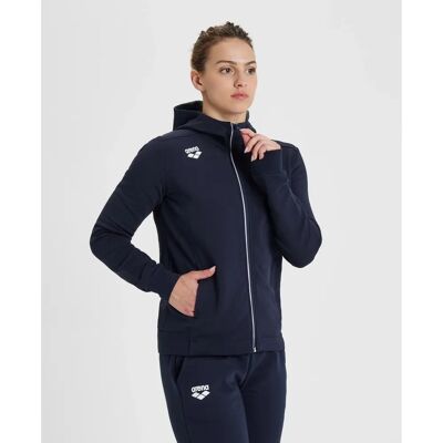 Arena Blaues Panel Hoodie Damen - Sportbekleidung Arena Blaues Panel Hoodie Damen - Sportbekleidung