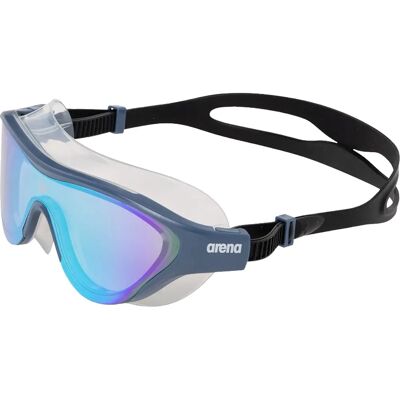 Arena The One Masque Bleu/Gris - Masque de natation pour triathlon & eau libre Arena The One Masque Bleu/Gris - Masque de natation pour triathlon & eau libre