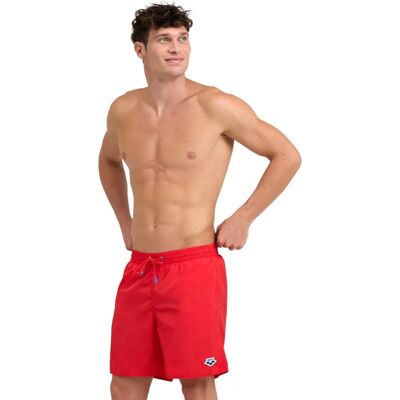 Arena UK S Boxer Solide Rouge - Homme - Short de Boxeur Arena UK S Boxer Solide Rouge - Homme - Short de Boxeur