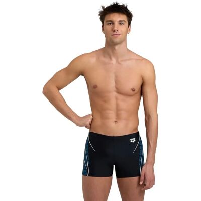 Maillot de Bain Homme ARENA Court Short Graphique EMS - Noir - Publicité Maillot de Bain Homme ARENA Court Short Graphique EMS - Noir - Publicité