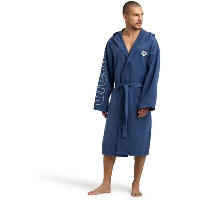 Peignoir Arena Microfibre Bleu - Unisexe - Publicité Peignoir Arena Microfibre Bleu - Unisexe - Publicité