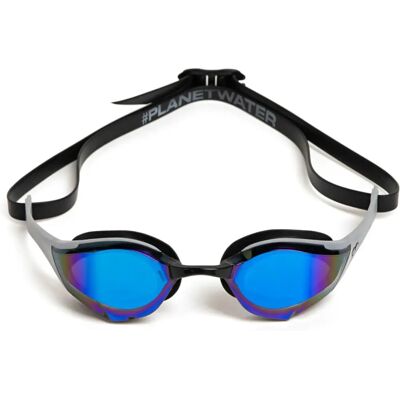 Lunettes de natation Arena Cobra Edge Swipe miroir - Bleu Argent Noir - Publicité Lunettes de natation Arena Cobra Edge Swipe miroir - Bleu Argent Noir - Publicité