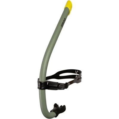 Arena Sage Green Pro III Snorkel - Swimming Equipment Arena Sage Green Pro III Snorkel - Swimming Equipment