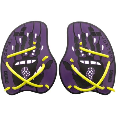 Arena Vortex Evolution Hand Paddle - Plum/Lime Large - Hand Paddle Arena Vortex Evolution Hand Paddle - Plum/Lime Large - Hand Paddle