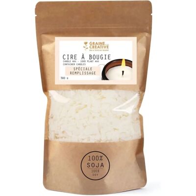 Graine Créative Sojawachs für Kerzen - 380 g - Kerzenwachs Graine Créative Sojawachs für Kerzen - 380 g - Kerzenwachs