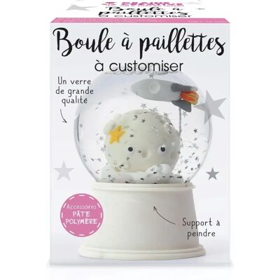 Graine Creative Globe de Neige Personnalisé - 80cm - Publicité Graine Creative Globe de Neige Personnalisé - 80cm - Publicité