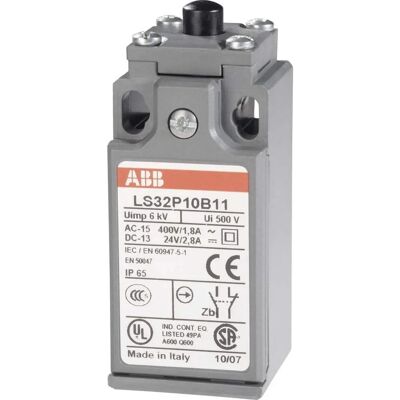 ABB LS32P10B11 Endeschalter - IP65, 400V, 1.8A ABB LS32P10B11 Endeschalter - IP65, 400V, 1.8A