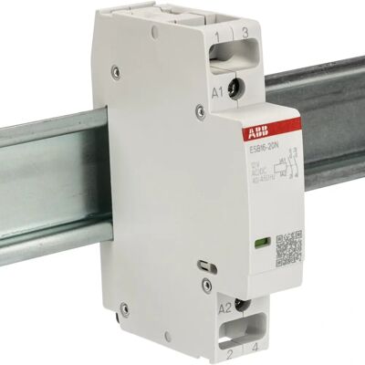 ABB Contactores ESB16-20N-14 - 2 polos 16A 12V AC/DC ABB Contactores ESB16-20N-14 - 2 polos 16A 12V AC/DC