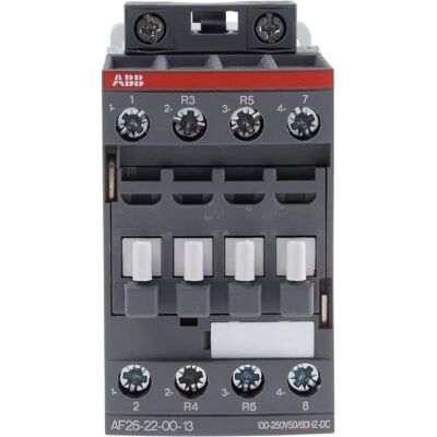 ABB Schütz AF26-22-00-13 - 4-polig - 45A - 11kW - AC/DC ABB Schütz AF26-22-00-13 - 4-polig - 45A - 11kW - AC/DC